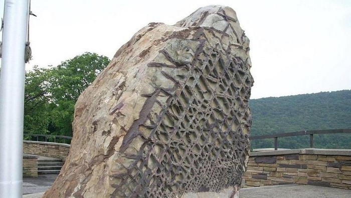 Batu Waffle yang Misterius di AS