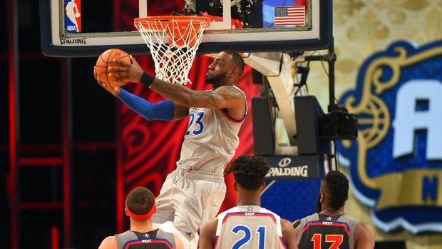 Anthony Davis Pecahkan Rekor Poin, Barat Kalahkan Timur 192-182