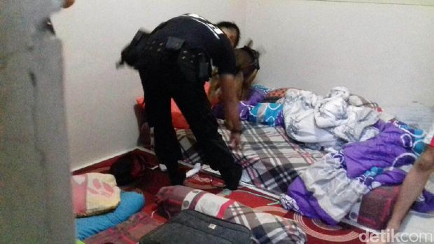 BNN razia kos-kosan di Koja, Jakarta Utara