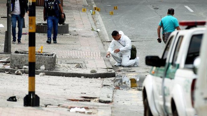 Ledakan Dekat Arena Adu Banteng di Bogota, 1 Polisi Tewas