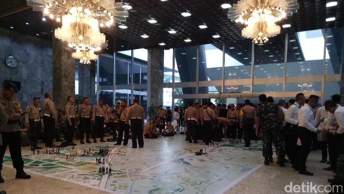 Jelang Aksi 212, Ini Persiapan Aparat Keamanan di Kompleks DPR