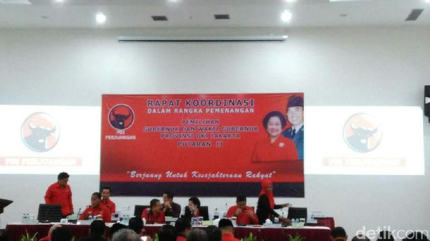 Instruksi Megawati untuk PDIP Agar Ahok Menang di Putaran Dua