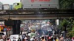 Nekat Terobos Banjir, Sejumlah Motor Mogok