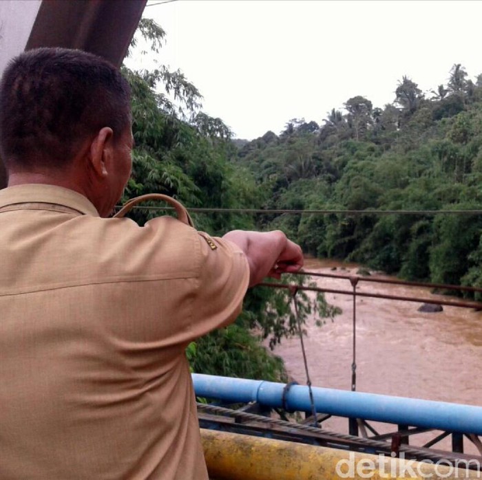 Pemancing Hilang Diduga Terseret Arus Sungai Cicatih Sukabumi
