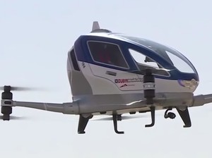 Wow! Taksi Terbang Bakal Ada di Dubai dan China