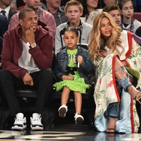 Beyonce dan Jay Z menamai putri pertama mereka Blue Ivy. Kabarnya, Blue terinspirasi dari nama-nama album Jay Z (The Blueprint, The Blueprint 2: The Gift & The Curse, dan The Blueprint). (Foto: Getty Images)
