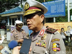 Datang ke Kelapa Gading, Kakorlantas Pantau Pengaturan Arus Lalin