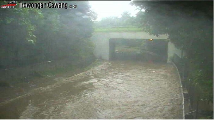 Terowongan Halim Terendam Banjir 90 Cm, Tak Dapat Dilintasi