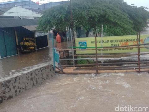 Pondok Maharta Tangsel Kebanjiran, Ini Penampakannya