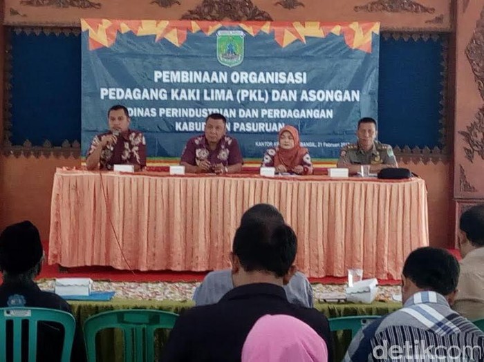 Ratusan PKL di Pasuruan Dilatih Sajikan Makanan Higienis