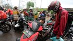 Nekat Terobos Banjir, Sejumlah Motor Mogok