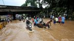 Begini Lokasi Banjir di Kolong Tol Kalimalang