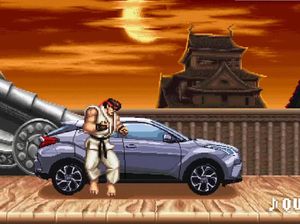 Aksi Ryu Cs Duel Melawan Toyota C-HR