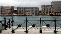 Perairan Pelabuhan Sydney pun bersih, nyaris tak ada sampah yang ada di permukaan airnya. Wisatawan bisa dengan nyaman menyaksikan pemandangan ini setiap sore hari (Wahyu/detikTravel)