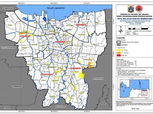 Ini Wilayah Jakarta yang Masih Digenangi Banjir