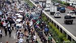 Massa 212 Bubar, Lajur TransJ Kembali Dibuka