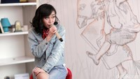 Dibandingkan dengan Indendent Part 1, album Rinni kali ini memiliki musik RnB yang lebih kuat. Foto: Asep Syaifullah/detikHOT