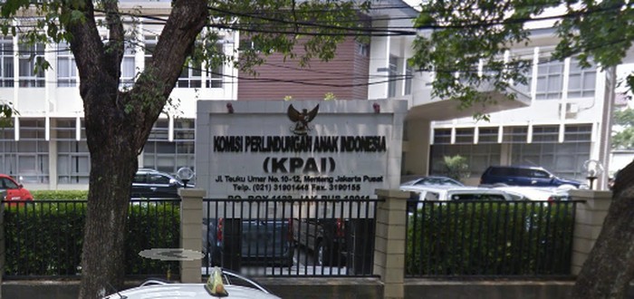 Kantor KPAI/Istimewa