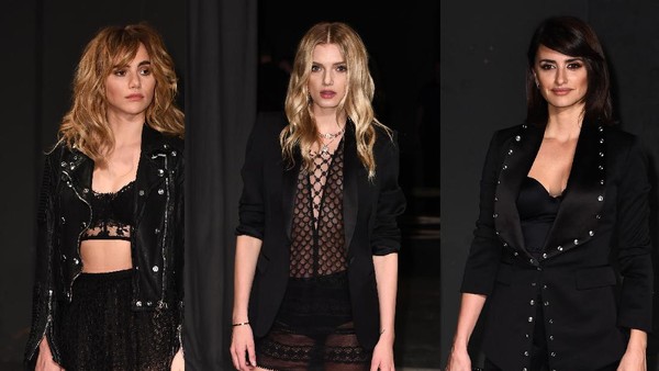 Sexy in Black ! Suki Waterhouse, Lily Donaldson dan Penelope Cruz