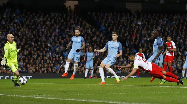 Hujan Gol di Etihad, City Kalahkan Monaco 5-3