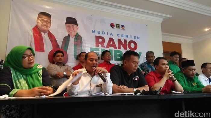 Tim Rano-Embay Laporkan 18 Dugaan Pelanggaran Pilgub ke Bawaslu