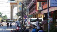 Foto: Laos merupakan negara berkembang dan sedang gencar dalam pembangunan. Hampir tidak ada gedung pencakar langit di ibu kotanya (Masaul/detikTravel)