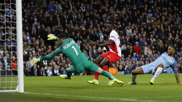 Hujan Gol di Etihad, City Kalahkan Monaco 5-3