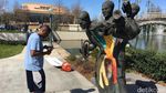 Penggemar Jazz Harus Datang ke Taman Louis Armstrong