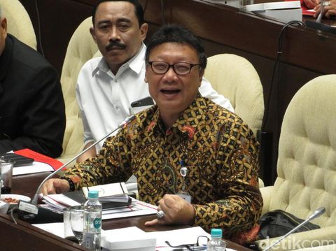 Mendagri Tjahjo Kumolo di Tulungagung, Sabtu (13/5/2017)