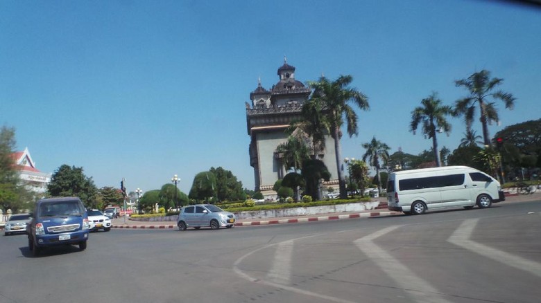 Ilustrasi Vientiane di Laos (Masaul/detikTravel) Ilustrasi Vientiane di Laos (Masaul/detikTravel)