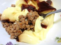 Uniknya Tren Paduan Natto dengan Custard Pudding yang Manis!