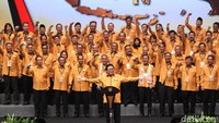 OSO menyampaikan pidatonya.