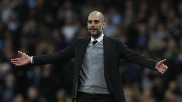 Pep Guardiola helped Man City to win the title of England champion in the 2017/2018 season.
