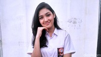 Wajah manisnya dijamin mampu membuat pria jatuh hati. Pool/Mauludi/detikFoto.