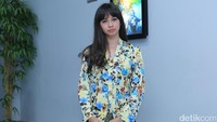 Yuki Kato saat ditemui di OVJ Trans7, Kapten Tendean, Jakarta Selatan, Selasa (21/2/2017). Pool/Hanif Hawari/detikFoto.