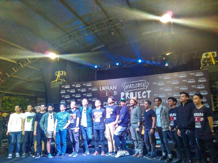 Urban Gigs x Unreleased Project Beri Kejutan Kolaborasi 12 Band Lintas Genre