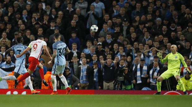 Hujan Gol di Etihad, City Kalahkan Monaco 5-3