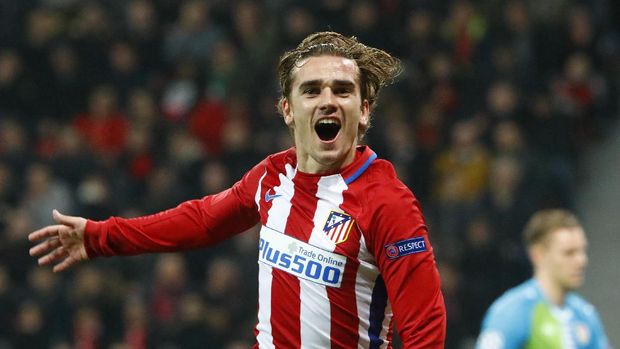 Antoine Griezmann belum kehilangan ketajaman bermain bersama Athletico Madrid. (