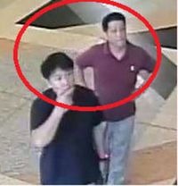 Screenshot Hyong Kwang-Song dan Kim Uk-Il dari CCTV