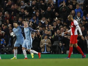 Hujan Gol di Etihad, City Kalahkan Monaco 5-3