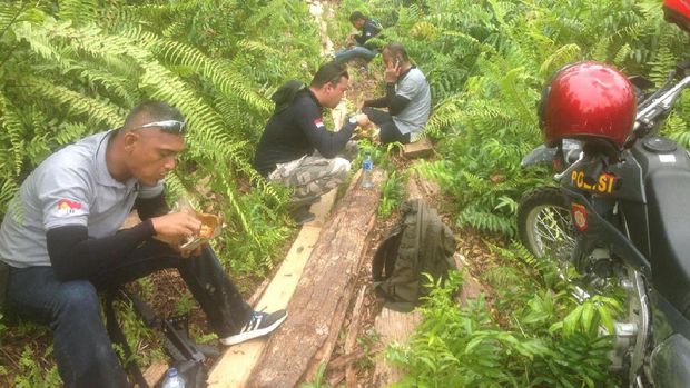 Polres Meranti Bongkar Kasus Illegal Logging