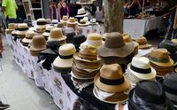 Kerajinan topi di Paddington Market (Wahyu/detikTravel)