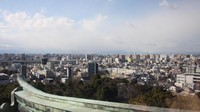 Foto: Kalau sudah datang ke kastel, jangan lupa ke menara pengawas yang kini beralih fungsi menjadi museum. Silakan naik lantai 7 di mana ada dek observasi yang menyajikan pemandangan indah Nagoya dari ketinggian (Firdaus/detikTravel)