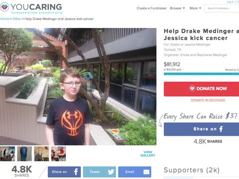 Drake berjuang melawan leukemia