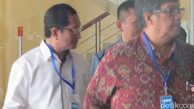 Nasaruddin Umar menyambangi Gedung KPK.