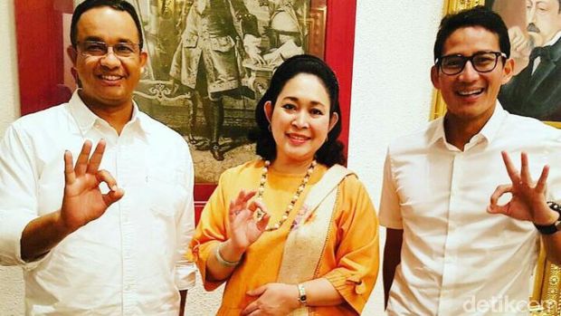 DPP Golkar Akan Panggil Titiek Soeharto Karena Bertemu Anies-Sandi 