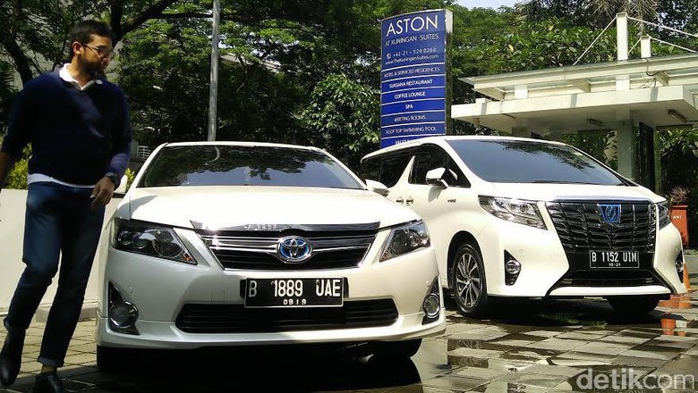 Mobil Hybrid Toyota Foto: Khairul Imam Ghozali Mobil Hybrid Toyota Foto: Khairul Imam Ghozali