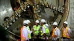 Jokowi Tinjau Proyek MRT