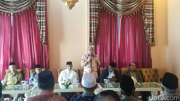 Momen Saat Ketua PD DKI Temani Anies Temui Forum Ulama dan Habaib