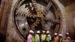 Jokowi Tinjau Proyek MRT